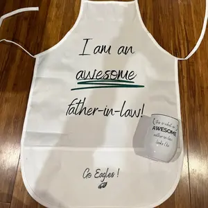 Custom Apron. Chef Kitchen
