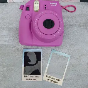 Last Toast On The Coast Polaroid Stickers/ Polaroid Film Stickers/ Polaroid Film Border/ Bachelorette Party Favor/ Mini Polaroid/ Last Toast