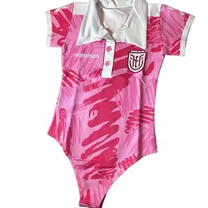 Ecuador Body Rosado - Ecuador soccer, latri, spandex, faja, one size, button, feminine, sexy, comfortable