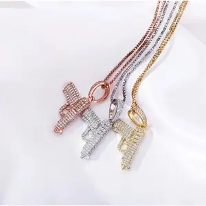 Sterling Silver Gun Necklace