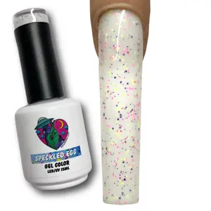 UV/LED GEL POLISH - 156 SPECKLED EGG (SPECKLED) UV/LED GEL POLISH - 156 SPECKLED EGG (SPECKLED)