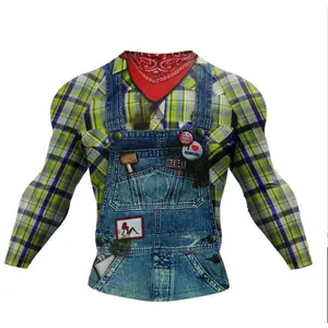 HILLBILLY RASH GUARD - XMARTIAL SLEEVE