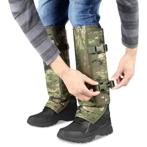 Outdoor Snake-Protection Leg Protectors, Neutral Design, Groin Bite Prevention, Adjustable, Durable Abrasion-Resistant High-Performance Fabric, Suitable for Hunting, Hiking