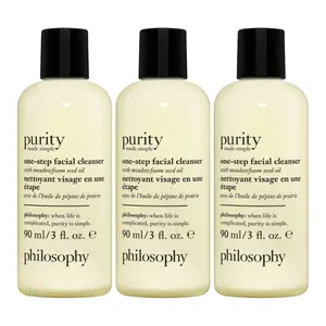 philosophy 3 oz . purity facial cleanser trave l stock up