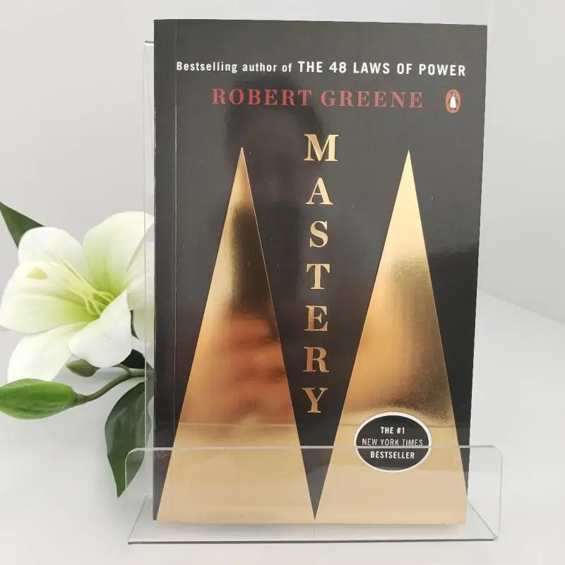 English Edition Mastery Book by Robert Greene, Unlock Your Potential with Practical Insights, Learn From Experts and Achieve Mastery, New York Times Bestseller