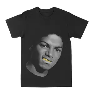 Michael Jackson Gold Grill Graphic Tee Unisex