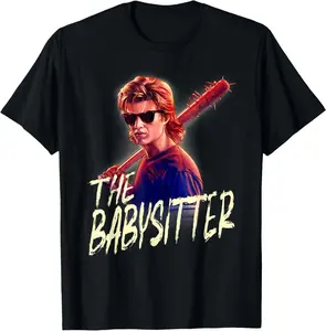 Netflix Stranger Things Steve The Babysitter Portrait T-Shirt