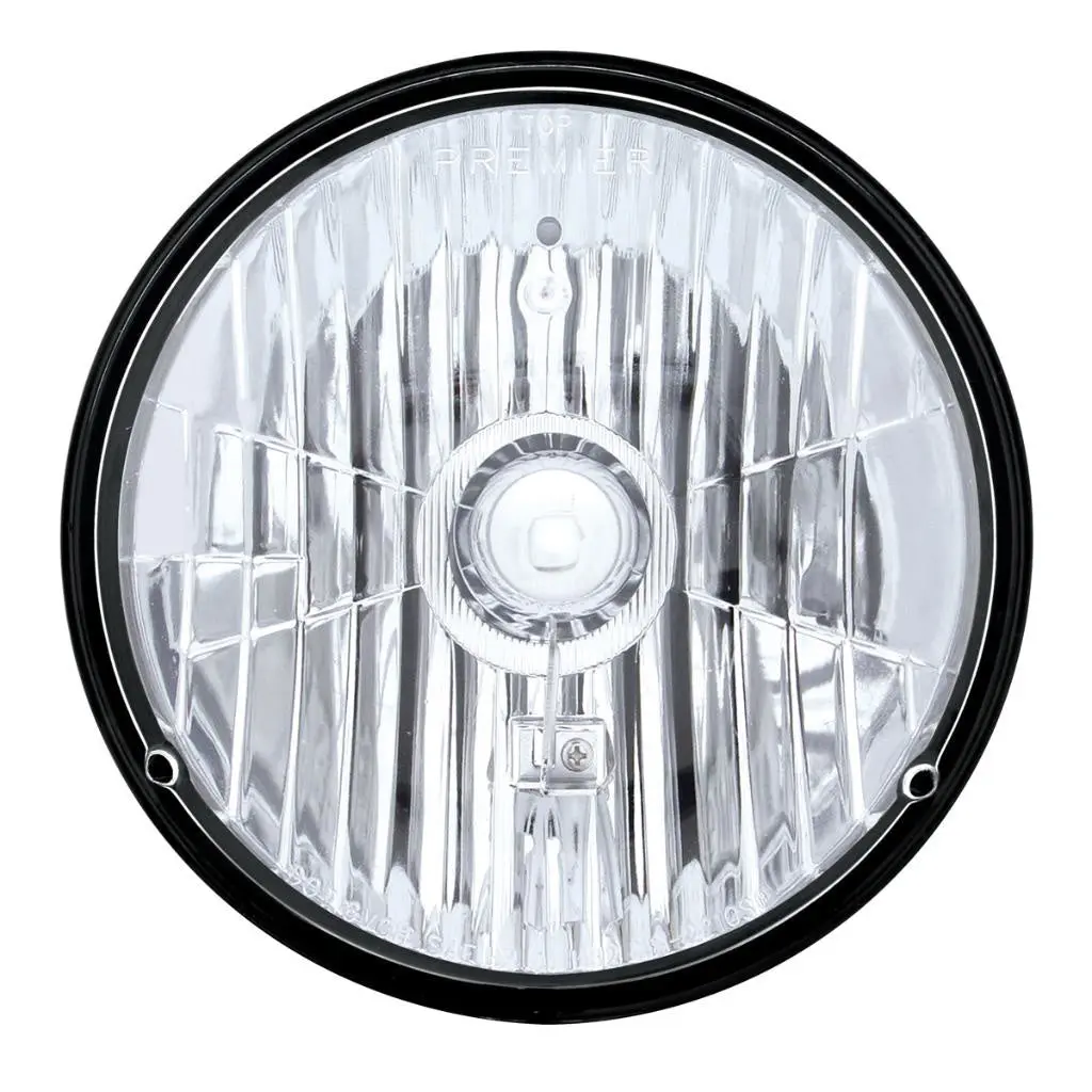 Ultralit 7" Crystal Headlight with Glass Lens