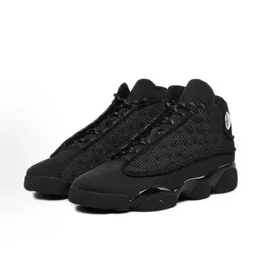 2026 Retro Black Cat High-Top Basketball Shoes for Men Classic Look Black Color High-top Style Ideal for Basketball Games and Casual Wear New Unisex