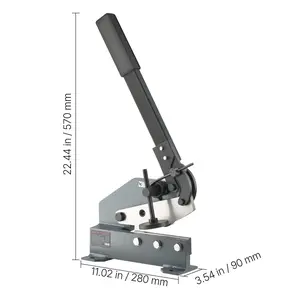 VEVOR 6inch Metal Shearing Machine Manual Hand Plate Workbench Cutting Machine Processing Q235