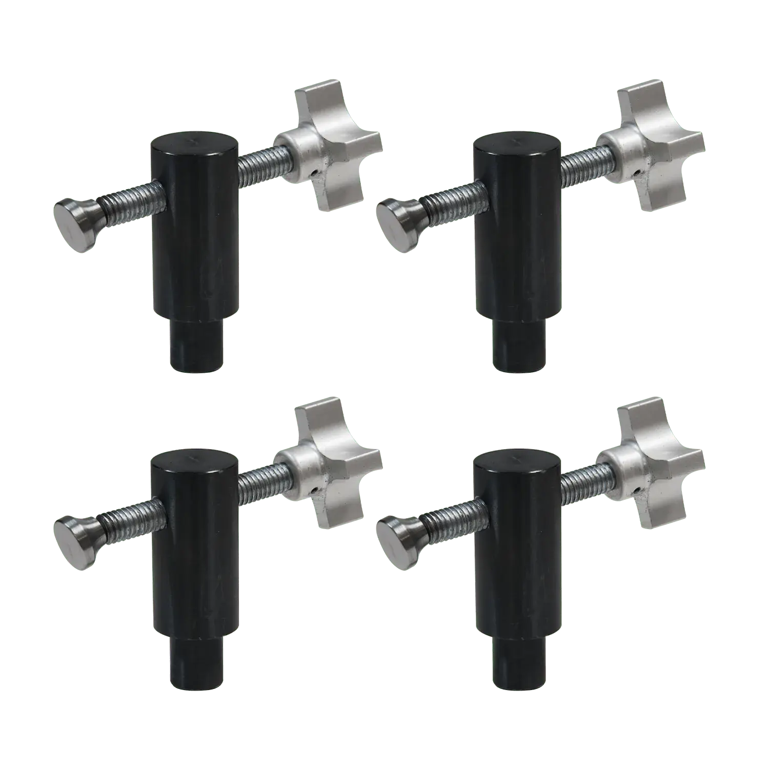 4-pc Side Clamp Pack, Fit 5/8 Holes