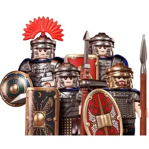 Roman Empire Legion Reigns Building Blocks Gladiator Archer Soldier Mini Action Figure Toys