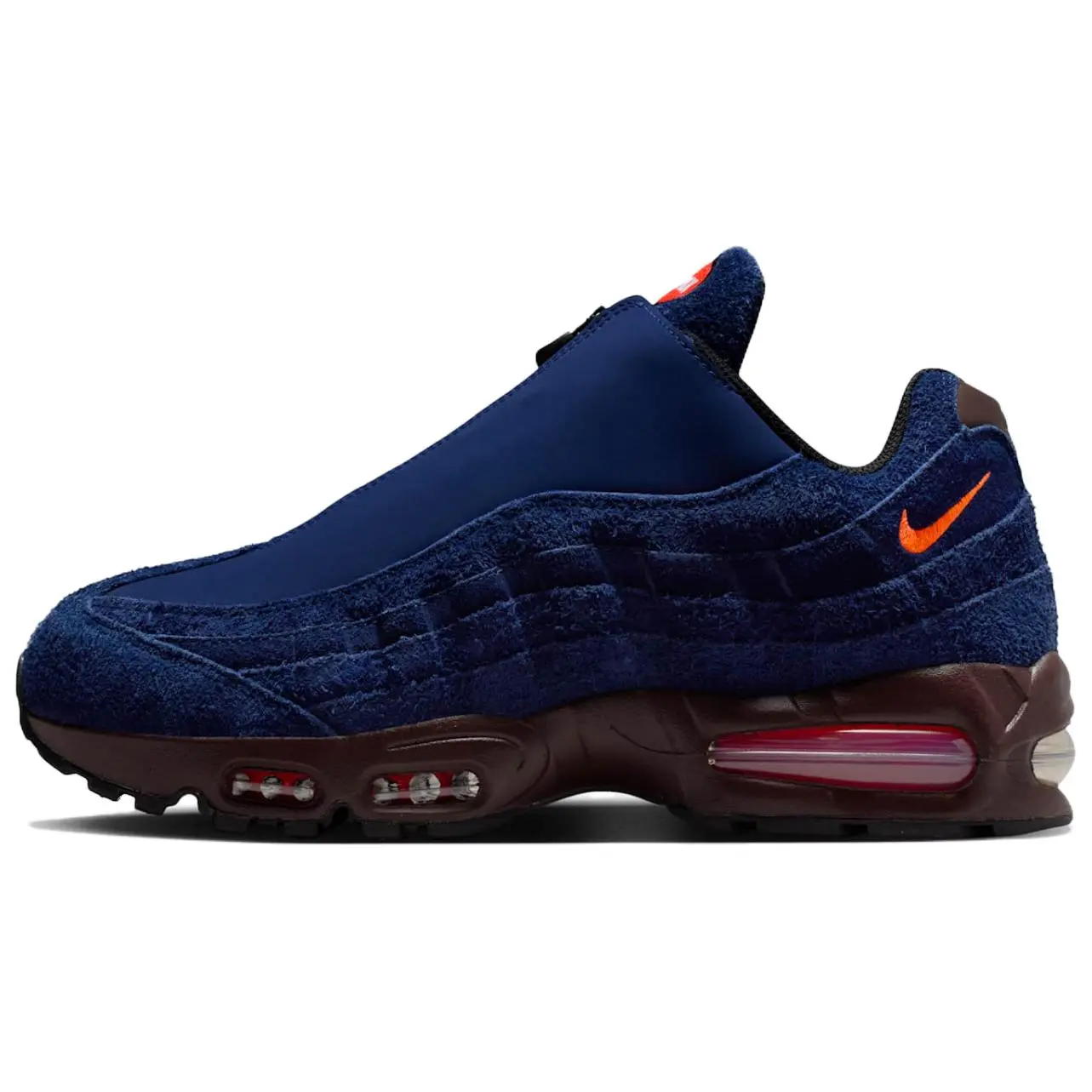 Nike Air Max 95 Zip 'Big Bubble - Loyal Blue' Athletic Trainer, Men's/Women's Sports Footwear, Performance Sneaker Shoe, Sports Shoes, Casual, Walking Shoes, Us Sizes 6-12