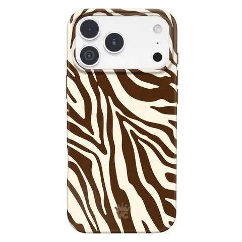 Velvet Caviar Coco Zebra Smartphone Case - Chic Phone Accessories with Glossy Finish, Magnetic, Magsafe Compatible with Magsafe, Shockproof Impact Protector for iPhone 18, 18 Pro Max, 17, 16, 15 & More