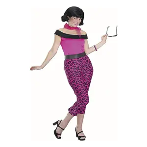 Adult Grease Pink Leopard Costume