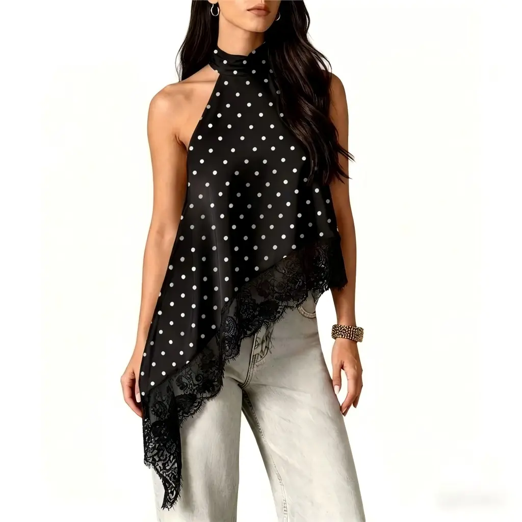 Black Polka Dots