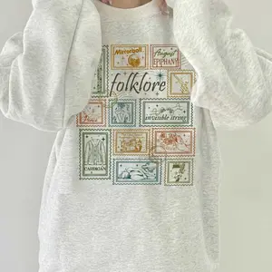Album Folklore Sweatshirt Hoodie Shirt, Gift for fan Cotton Fit