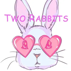 Two rabbits shop logo