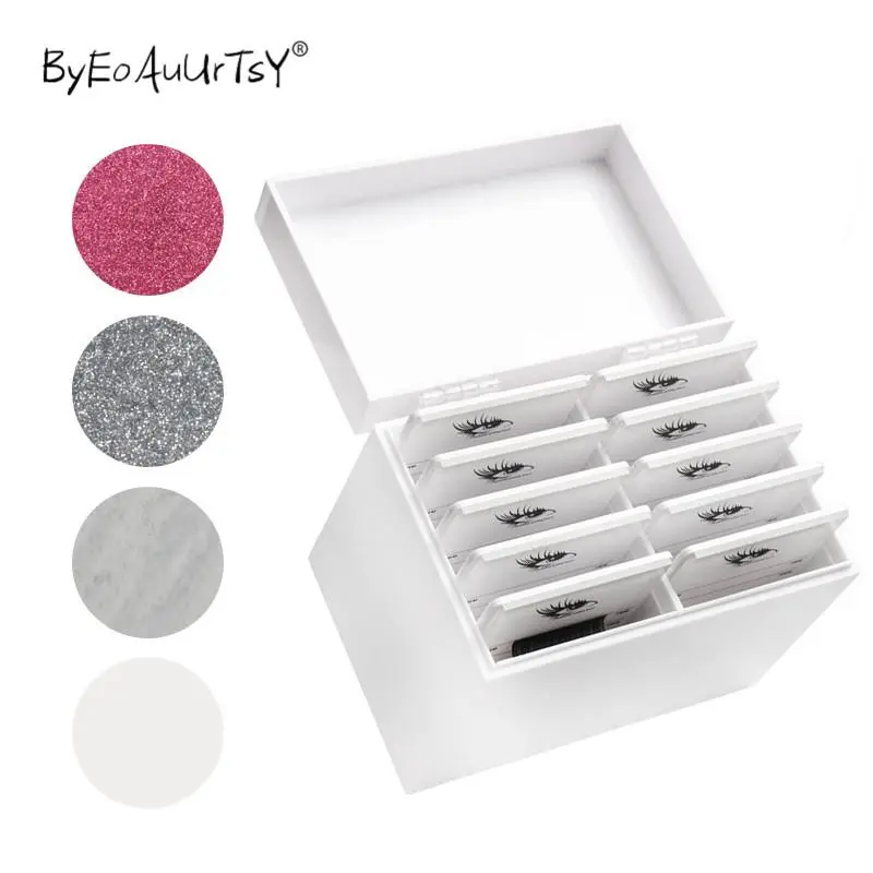 5/10 Layers Pallet Lash Holder Individual lash Volume Display Stand Eyelashes Storage Box Tools For Eyelash Extension Tool 2026 New