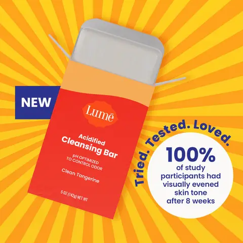 Lume Acidified Cleansing Bar - Shampoo, Face, and Body Bar