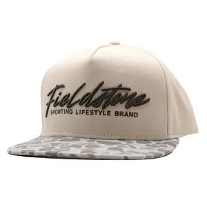 Canvas Backwoods Camo Bill Hat