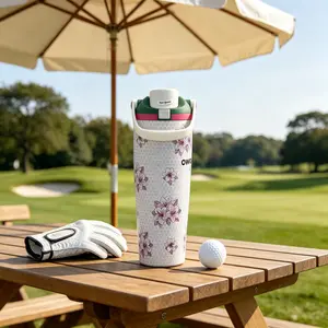 Owala  FreeSip 30oz Sway Golf Travel Tumbler Water Bottle - Limited, Stainless Steel Insulated Water Bottle, Leak-Proof Straw Cup, BPA Free, Keeps Drinks Cold 24 Hours