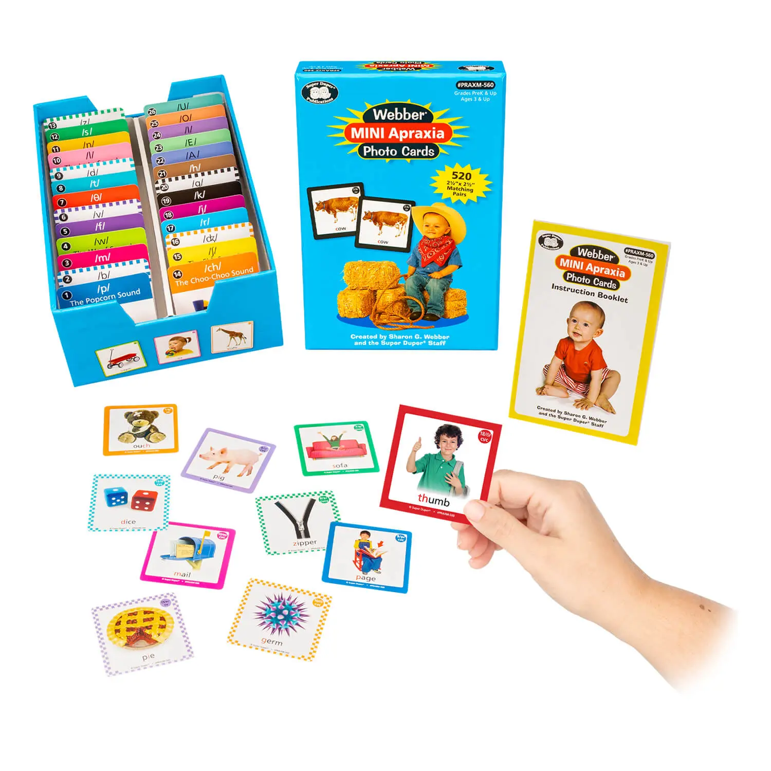 Webber MINI Apraxia Photo Cards