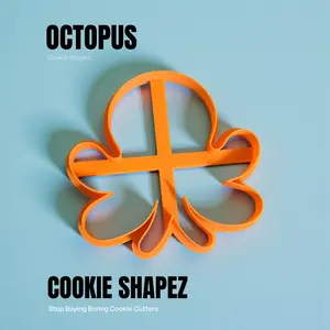 Octopus Cookie Cutter + Stamp