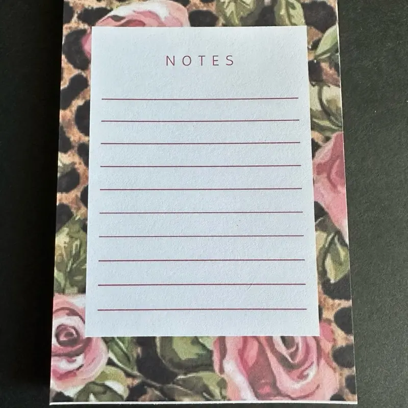 4x6 inch Custom Notepads with 25 Pages - Perfect for Notes and Reminders