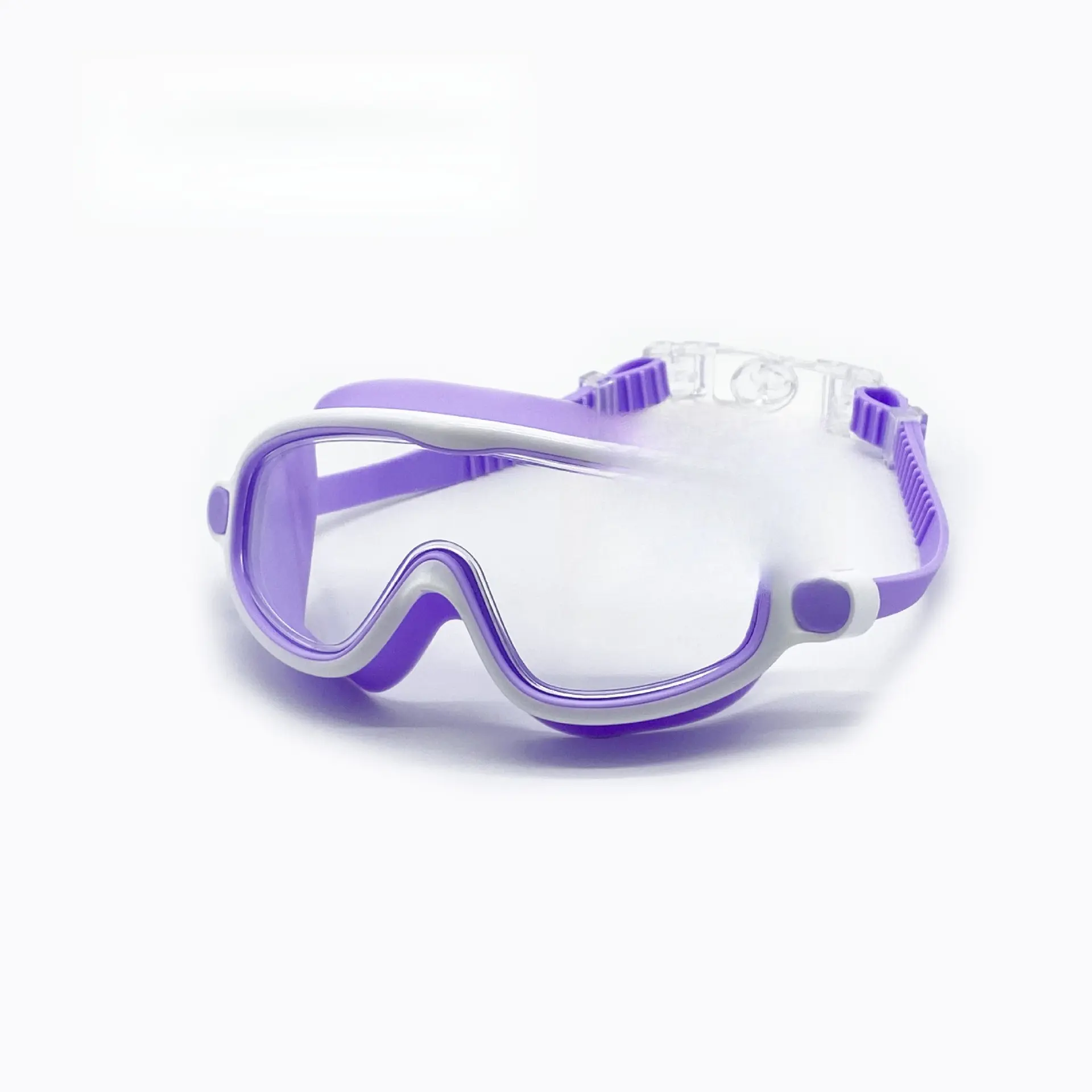 Purple white frame