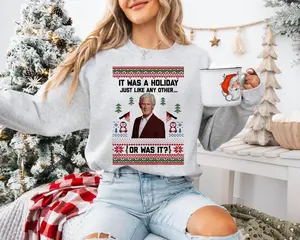 True Crime Ugly Christmas Sweatshirt, Funny Keith Morrison Christmas T-shirt, Movie Ugly Xmas Shirt, Gift for Him, Casual Style