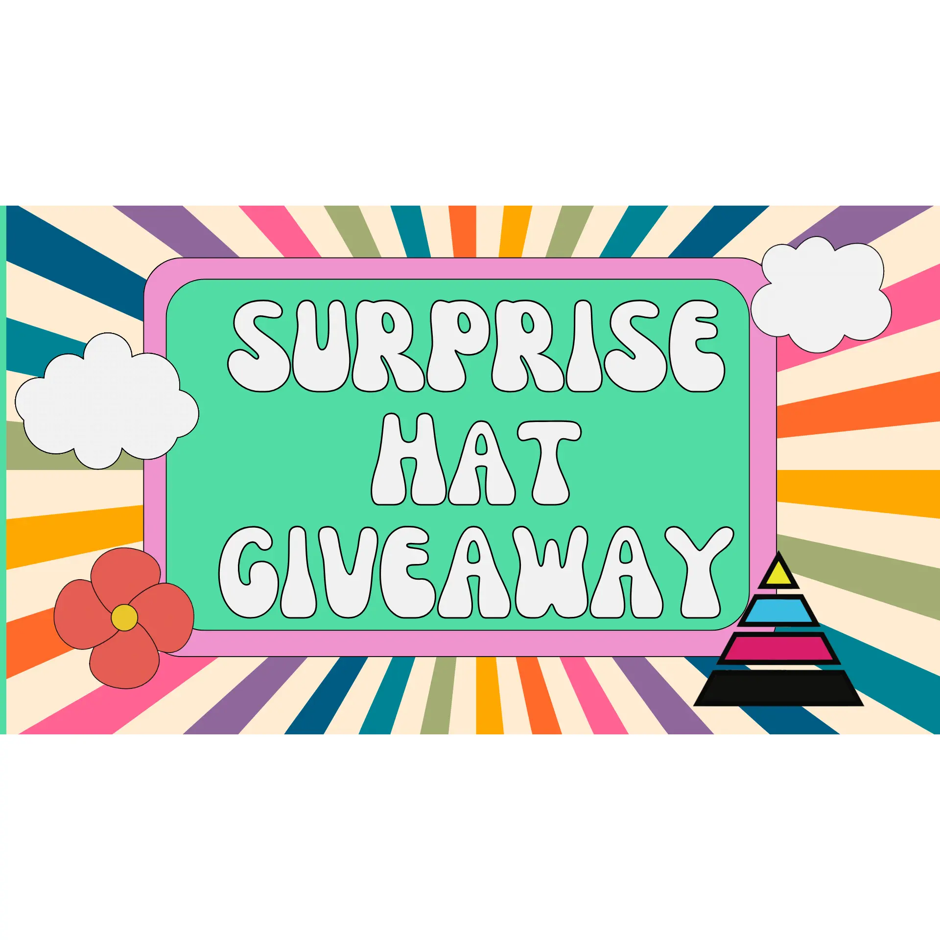Mystery Embroidered Hat, Surprise Fun Design - Random Unisex Trucker or Dad Hat, Adjustable Fit for Everyday Wear & Gifts, Fun Hat