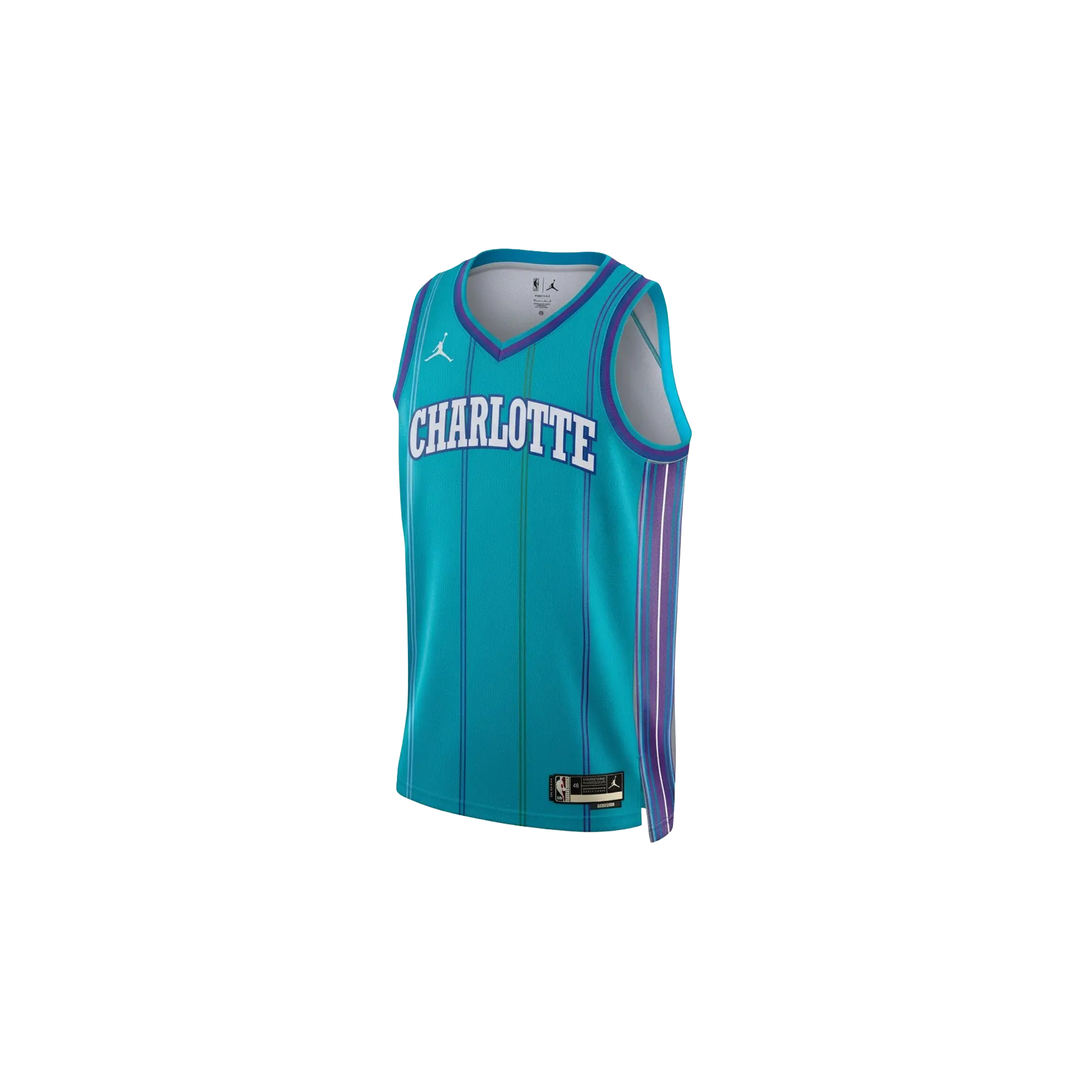 NBA Hornets Hardwood Classic Edition Swingman Jersey "Teal" DX8614 415