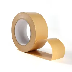 Biodegradable Paper Tape Water-Resistant High Adhesive Tear-Proof Packaging Sealing Tape for Photo Frames and Boxes