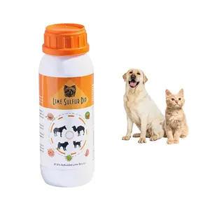 Classic's Lime Sulfur Dip for Pet Care - Extra Strength Solution for Dogs, Cats, Puppies, Kittens, and Horses - Itchy, Dry Skin Relief - 16 fl oz