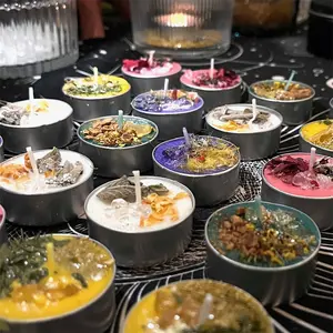 Original Manifestation Herbal Scented Candle – 4-Hour Burn, Handcrafted for Aura Cleansing, Energy Clearing, Meditation, Healing, and Home Fragrance