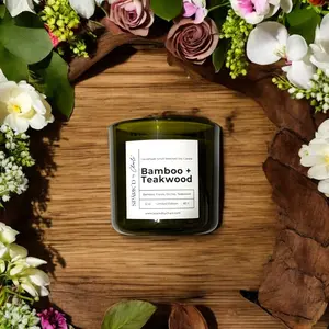 Bamboo + Teakwood Soy Candle