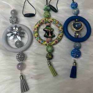 Car charms- beaded- handmade || Fancy Carcharm