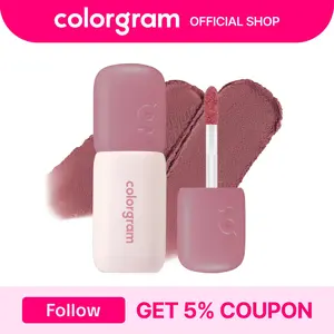 COLORGRAM NUDE BLUR TINT | K-Beauty Makeup | Soft Matte Lip Stain | Powdery Finish | 2-in-1 Lip & Cheek | Lightweight & Buildable