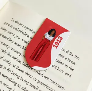 1913 Delta Sigma Theta Magnetic Bookmark, Sorority Gifts for Women, DST Paraphernalia, African American Black Girl Magic, Book Lovers Gift