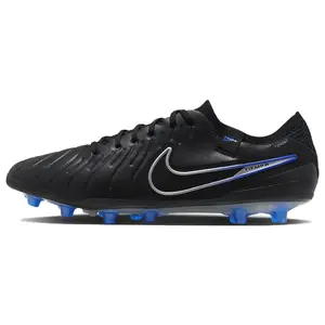 Nike Tiempo Legend 10 Low-Cut Soccer Cleats - AG Studs for Artificial Grass, Men's/Women's Soccer Footwear, House White Official Maison Mihara Casual Trainers, Footwear For Soccer
