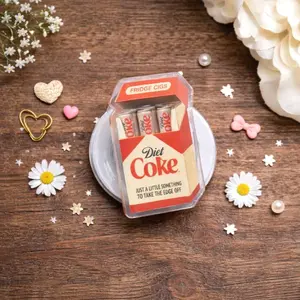 Diet Coke Aesthetic MagSafe Phone Grip: Funny Meme Fridge Cigs Coquette Magnetic Phone Holder, Cool Girl Trendy Gift, Phone or Kindle Holder