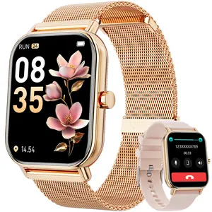 Smart Watch, 1.83" Fitness Tracker, Heart Rate Monitor, IP67 Waterproof Smartwatch for Android iOS, 100+ Sports Modes, 7-Day Battery Life（mothersdaygift)