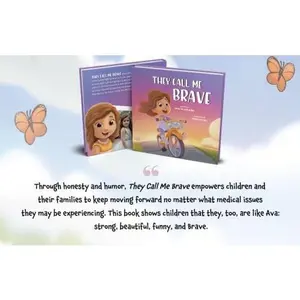 USED-They Call Me Brave: a children's book about cancer by Shane Autumn Nebbia (Hardcover)