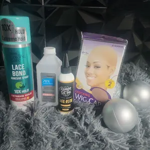 Remy Hair Lace Glue - Up to 5 Weeks Hold - Strong Hold Lace Glue for Hair Extensions