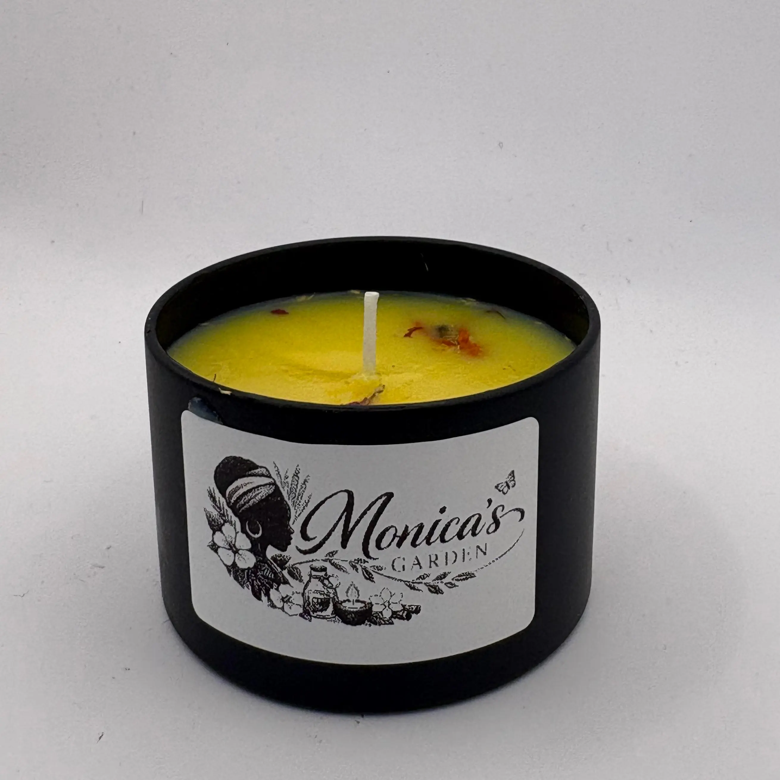 Golden Jasmine Scented Candle, Home Decor Accent for Living Room - Premium Home Supplies Item