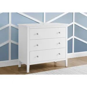 Campbell 3 Drawer Dresser with Interlocking Drawers