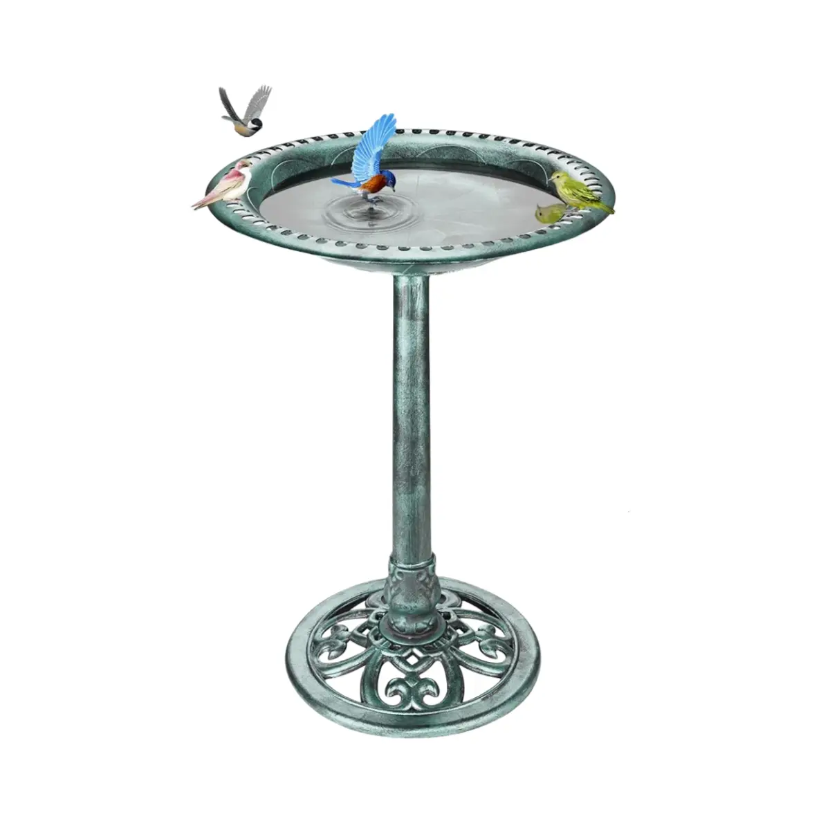 Bronze-No Solar Fountain