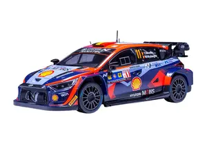 Hyundai i20 N Rally1 #11 T.Neuville – M.Wydaeghe Winner Central European Rally 2023 Diecast 1:18 Scale Model - IXO 18RMC19322