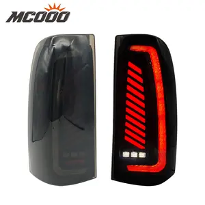2003-2006 Chevy Silverado Sequential LED Tail Lights | Smoked | Start-Up Animation & Dynamic Turn Signal